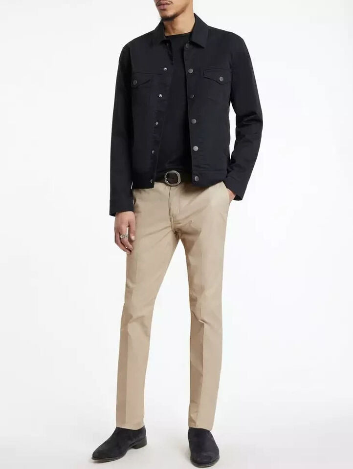 John Varvatos Men's Motor City Satin Finish Rocker Pants 31 NEW $498 P293Z1-EBIA