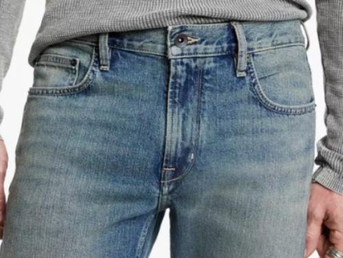 John Varvatos Men's Slim Cloud Blue Jeans 33 NEW $218 J702BZ1-CAAB