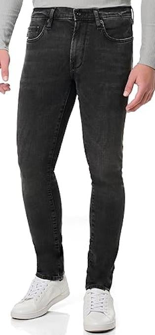 John Varvatos USA Mens BLK Wight Skinny Straight Jeans 33 NEW $198 J315IW3B-BULC