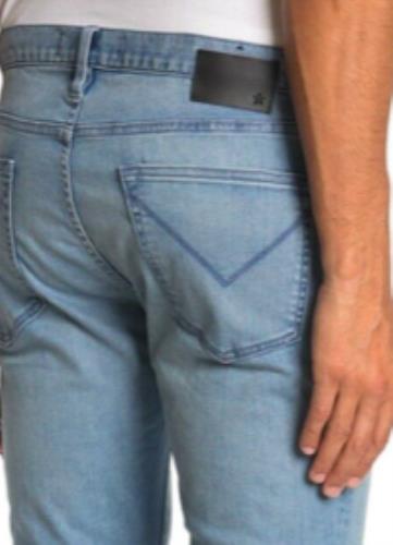 John Varvatos Men's Wight Skinny Straight Jeans 31 NEW $198 J315028 BLLD