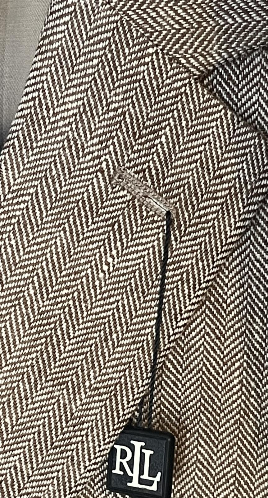 Ralph Lauren Mens Flex Classic-Fit Linen Sport Coat 40 S $295 Read Description