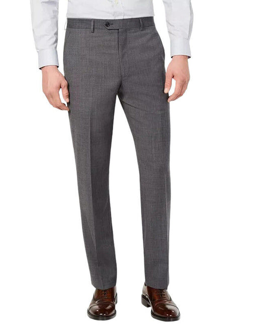 Ralph Lauren Men's Classic-fit Gray Dress Pants 42 X 30 NEW $190 EDDWPALZ0000