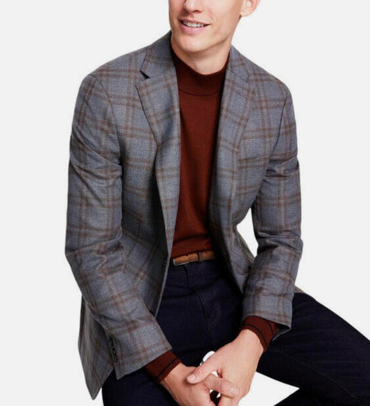 Tommy Hilfiger Mens Modern fit Sport Coat Blazer 40 R NEW $295 CNRA1ATG0657