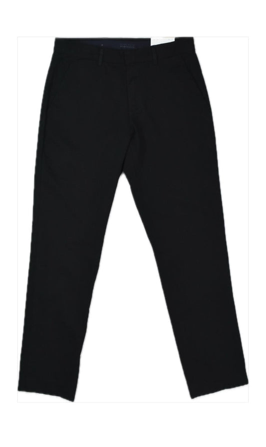 Perry Ellis Portfolio Mens Black Slim Fit Pants 34 X 30 NEW $95 5QSB0040