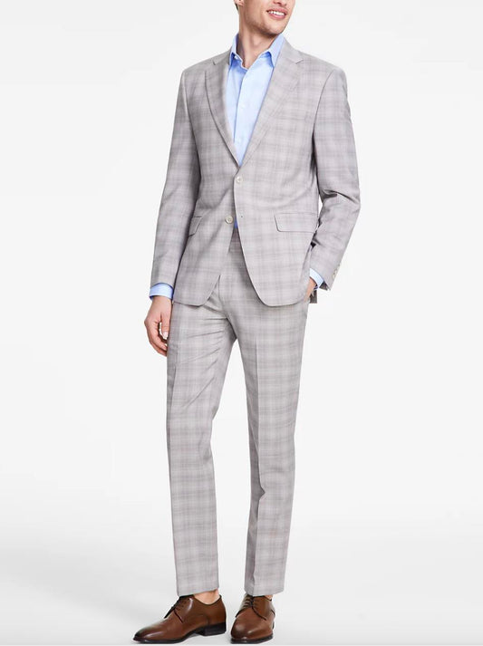Calvin Klein Men's Wool Blend Malbin Jerome 2-PCE Suit 36 S NEW $640