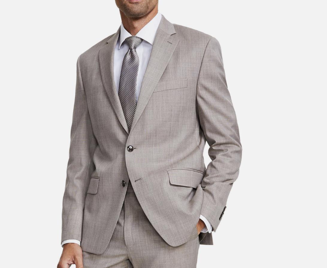 Michael Kors Men's Classic-Fit Wool Blend Suit Jacket 38 S NEW $450 KIDW1K4Y0260