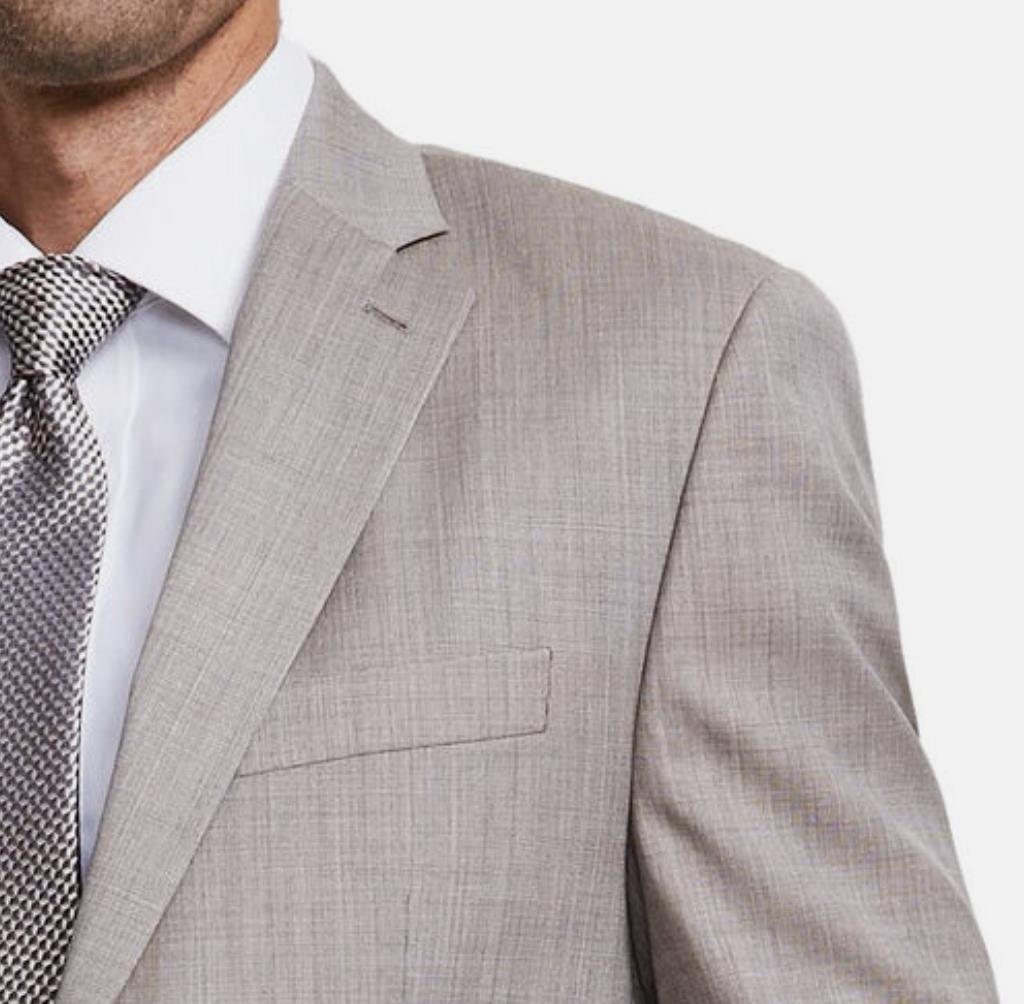 Michael Kors Men's Classic-Fit Wool Blend Suit Jacket 38 S NEW $450 KIDW1K4Y0260