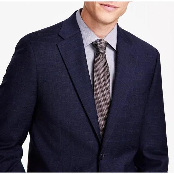 Tommy Hilfiger Mens Wool Blend Modern Fit Suit Jacket 48 R NEW $450 TMMY1ARB0020