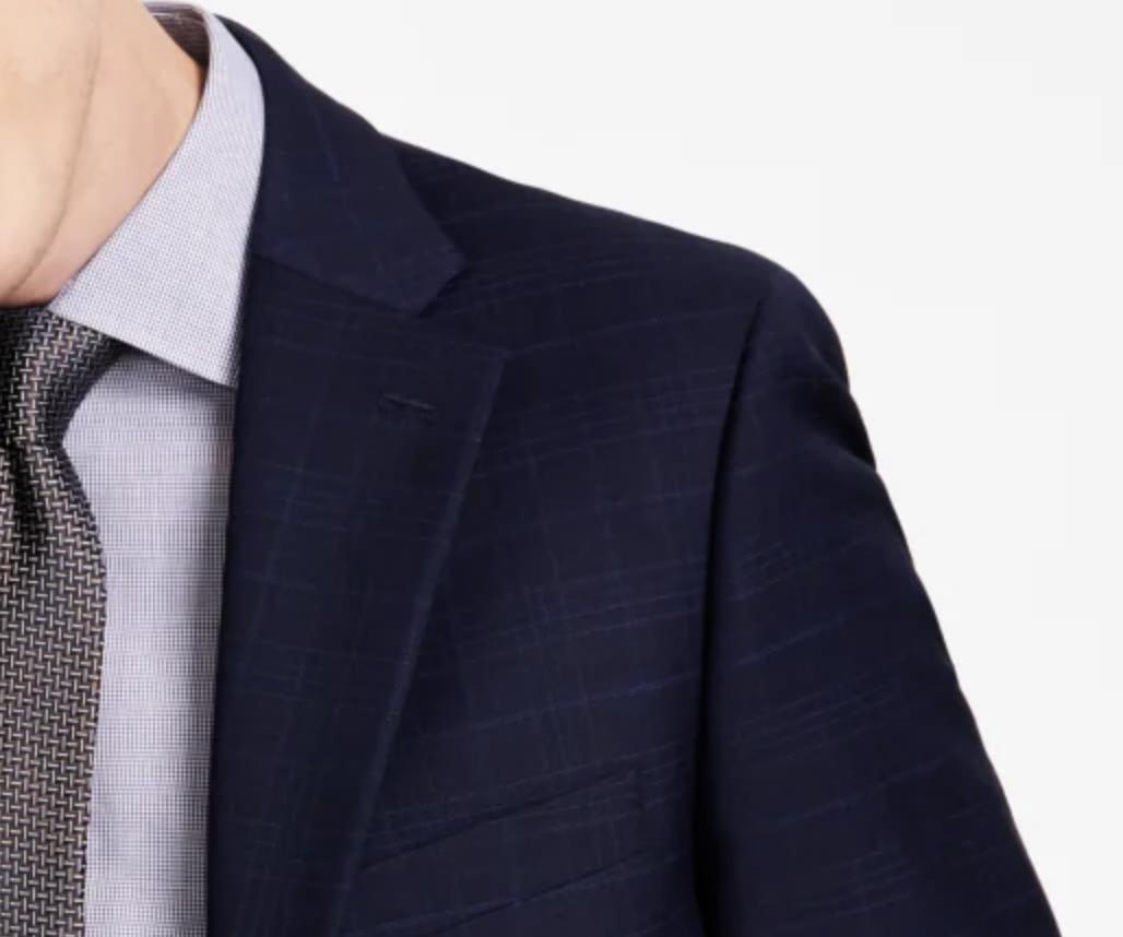 Tommy Hilfiger Mens Wool Blend Modern Fit Suit Jacket 38 R NEW $450 TMMY1ARB0020