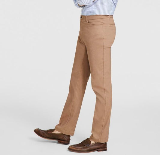 Tommy Hilfiger Men's Th Flex Modern Fit Tan Pants 34 X 32 NEW $95 FINNPHBA0123