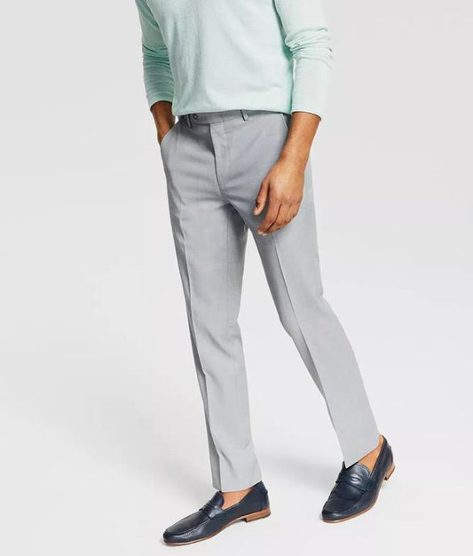 Bar III Mens Skinny Wool Blend Power Stretch Pants 34 X 30 NEW $175 MIONPC0W0010