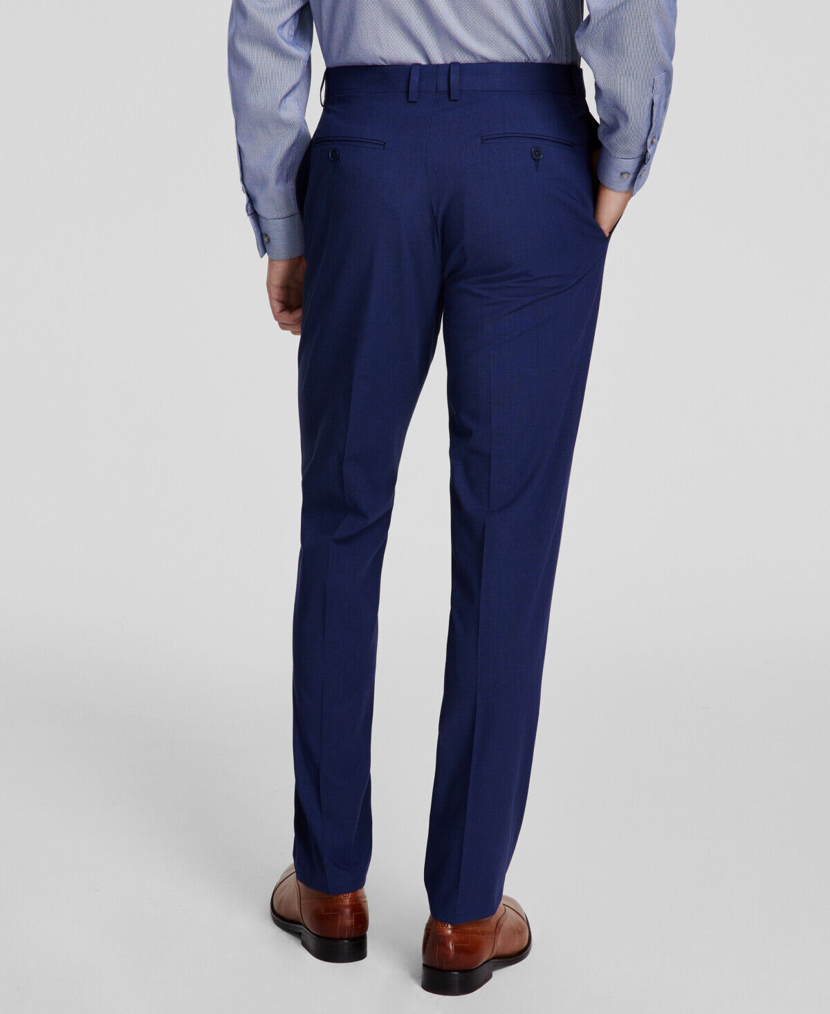 Calvin Klein Mens Slim Dress Pants Navy 38 X 30 NEW $95 JMROPJSY0900