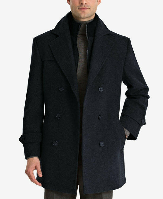Ralph Lauren Men Classic fit Double Breasted Overcoat 36 S NEW $495 LBRAO2WT0133