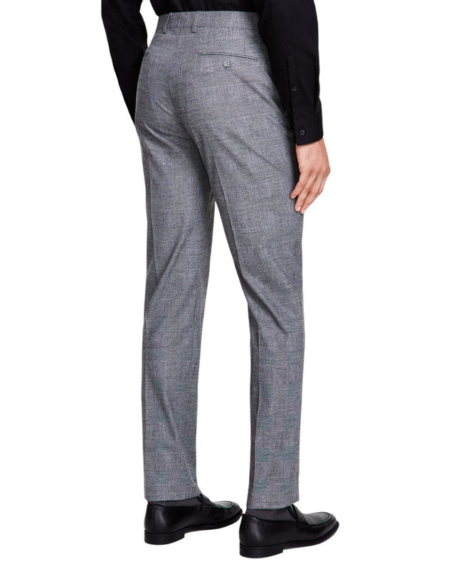 Calvin Klein Men's Stretch Slim Plaid Pants 36 X 30 New $95 JMROPJSY0901