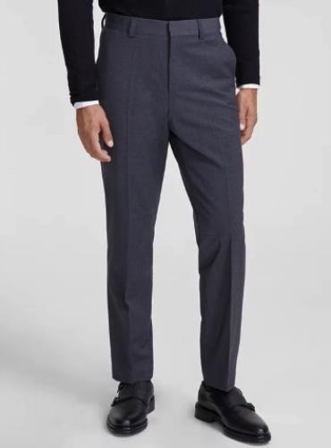 Hugo Boss Men's Dark Gray Modern-Fit Wool Pants 30 X 31 $198 TOM233