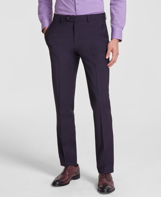Bar III Men's Slim Wool Blend Stretch Pants 34 X 30 NEW MCSTPC0W0210