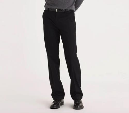 Dockers Men's Black Classic-Fit Easy Khaki Pants 34 X 34 NEW