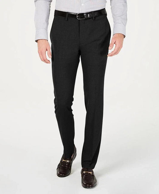 Kenneth Cole Reaction Men's Skinny Stretch Black Pants 32 X 30 New $95 KD00505