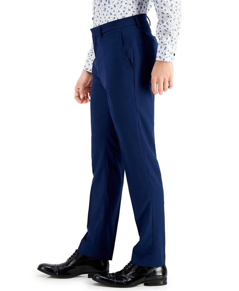 Kenneth Cole Men's Slim Navy Flex Pants 32 X 30 NEW $125 1230M541-434