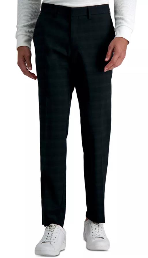 Kenneth Cole Men's Black Slim Techni-Cole Pants 38 X 30 NEW $95 KD00379