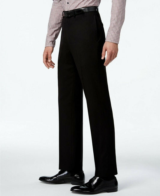 Calvin Klein Mens Slim Black Dress Pants 33 X 30 NEW NO TAGS $95 JMROPJJX0001