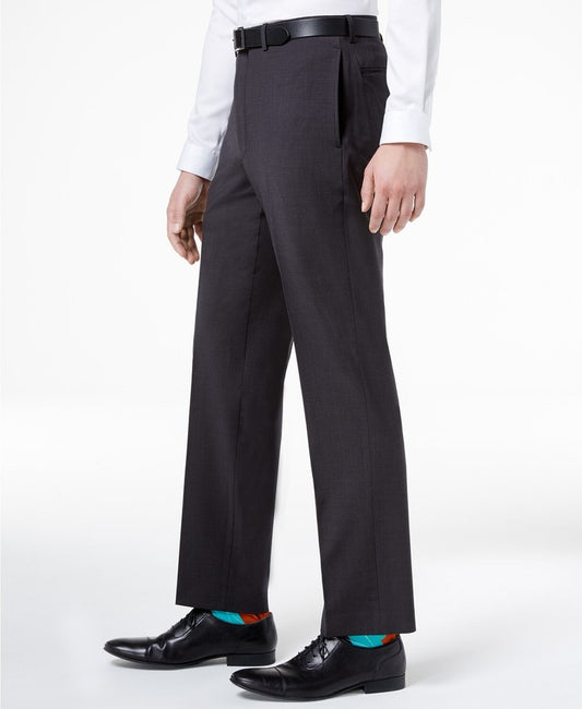 Calvin Klein Men's Slim Charcoal Gray Pants 34 X 32 NEW $190 JMROPJ1Y0001