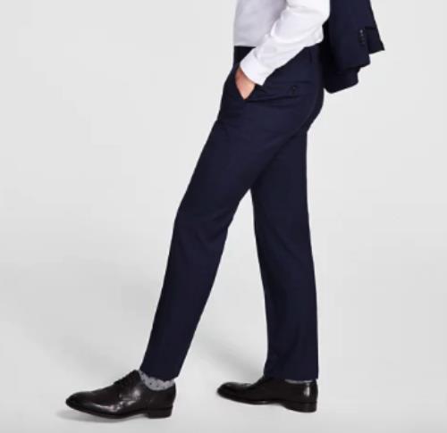 Michael Kors Men's Wool Blend Classic Fit Pants 44 X 34 New $190 MLEEPX8Y0120