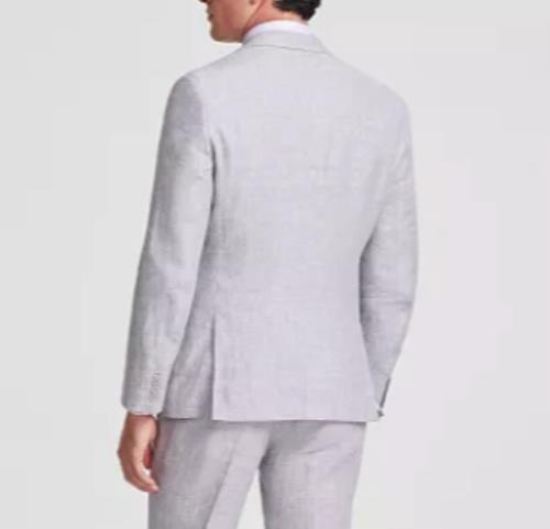 BAR III Men's Slim-Fit Linen Suit Jackets Blazer Sz 40 S NEW $360   TTAY1CQZ0101