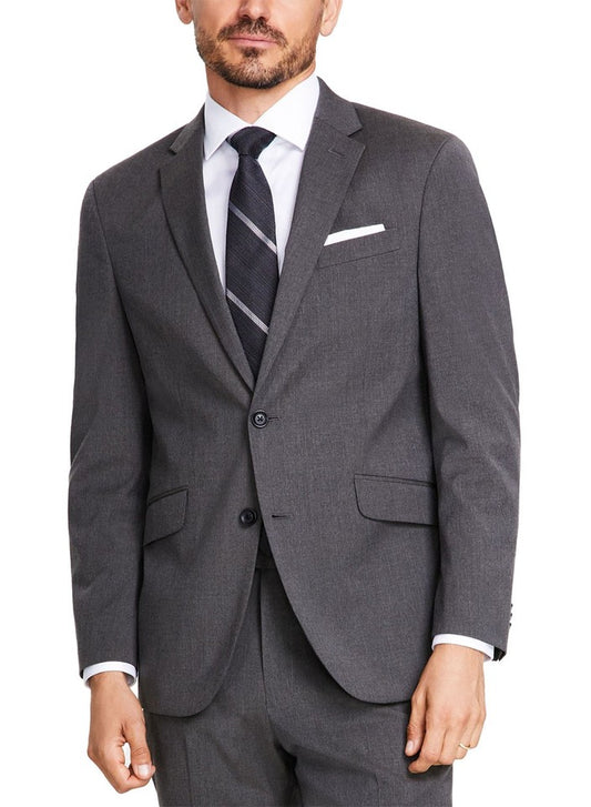 Kenneth Cole Charcoal Slim Flex Suit Jacket Blazer 38 S NEW $395 COKK2FBZ0015
