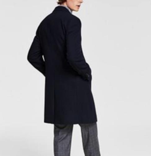 Lauren Ralph Lauren Men Midnight Classic fit Overcoat 42 L NEW $495 LUTEO2EB0105
