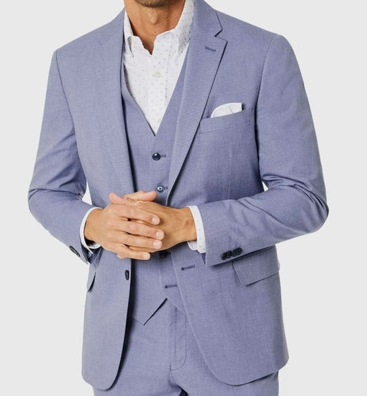 Tommy Hilfiger Men's Modern Fit Blue Sport Coat 38 R NEW $275 COBO1AS60005