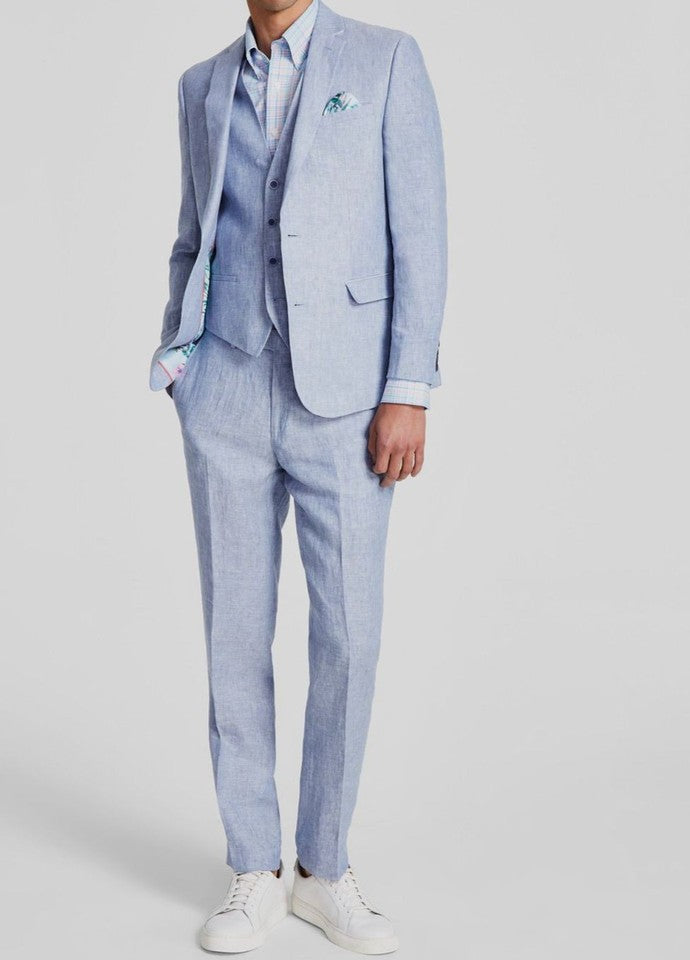 Bar III Men's Slim Linen Suit Jackets 38 R Pants 32 X 30  NEW $495