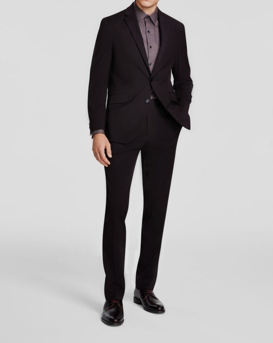 Kenneth Cole Mens Techni Cole Slim Suit 44 R - 37 W X 32 L NEW $495 COKK2FBZ0021