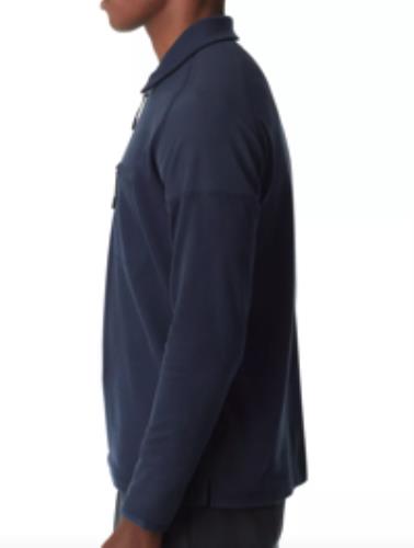Bass Outdoor Men's Regular fit Long Sleeve Polo Shirt M NEW $99   30211531-C50