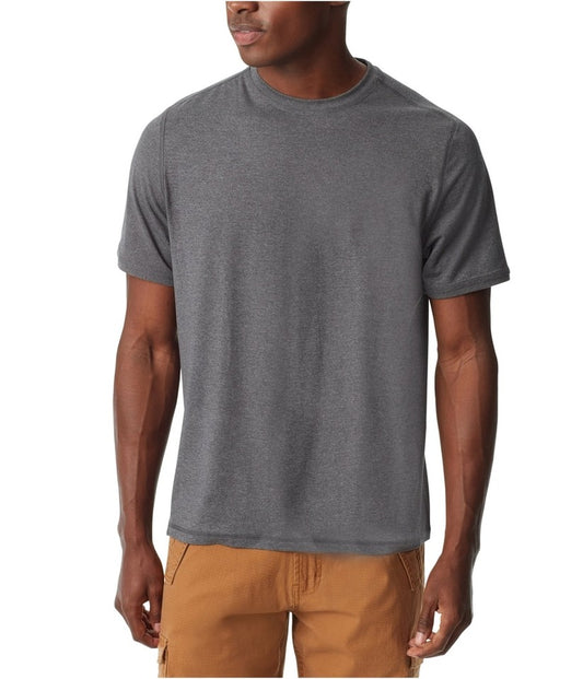Bass Outdoor Men's Core Performance Fit T-Shirt Gargoyle M NEW $39 30211529-906