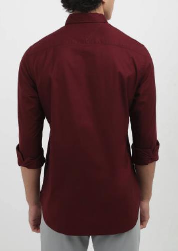 Tommy Hilfiger Regular Fit THFlex Brushed Cotton Shirt S NEW MW33307 600