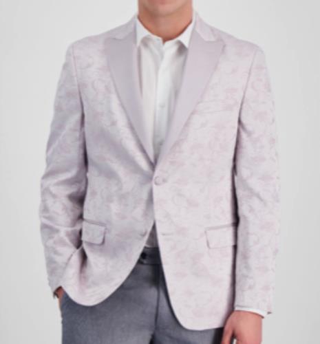 Alfani Men's Slim Dinner Smoking Tuxedo Jackets Sport Coat 44 L NEW TAEG1Q7Z0050