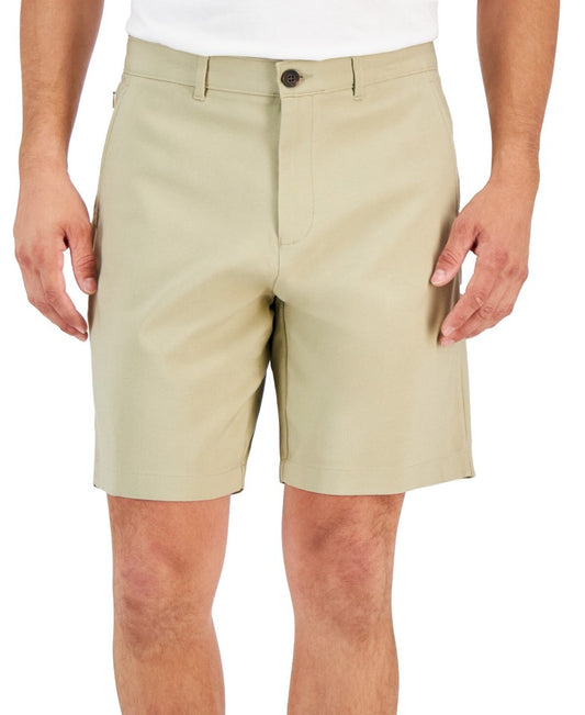 Alfani Mens Twill Regular Fit Tech Stretch Chino Shorts  40 NEW $50 100171801MN