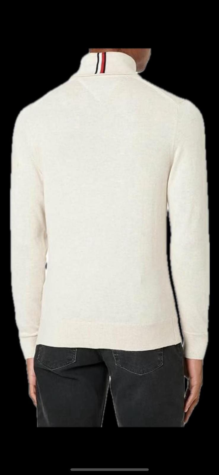 Tommy Hilfiger Mens Pima Cotton Cashmere Knit Turtleneck Sweater XXL NEW $110