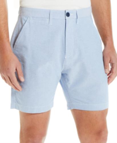 Weatherproof Vintage Men's 7 Inch Solid Oxford Shorts 40 $60  S2370421ME