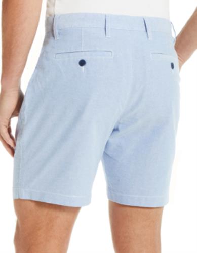 Weatherproof Vintage Men's 7 Inch Solid Oxford Shorts 40 $60  S2370421ME