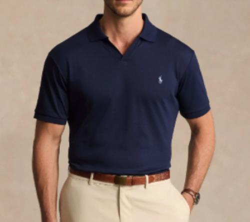Polo Ralph Lauren Men's Johnny Collar Soft Touch Polo Shirt 2XL T   711899061002