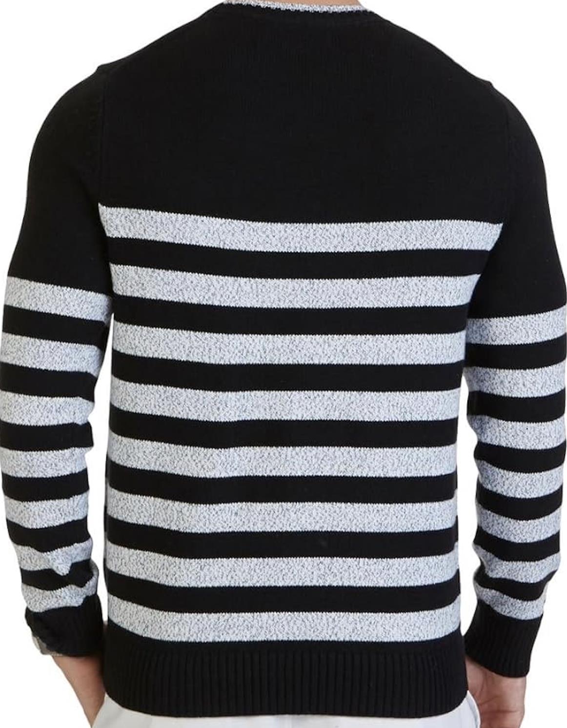 Nautica Men's Knit Cotton Blend Crewneck Sweater L $148 S64528