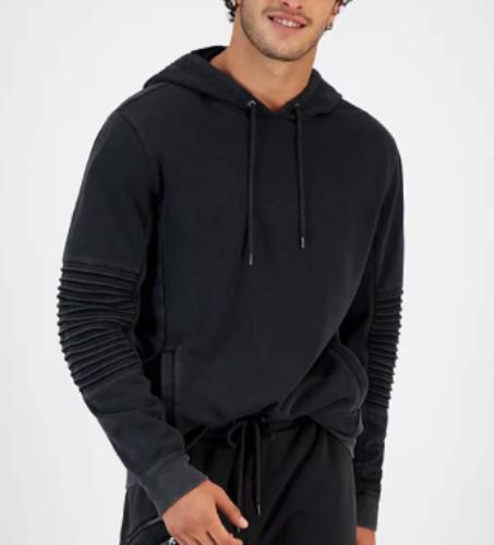 I.N.C. INTERNATIONAL CONCEPTS Men's Regular-Fit Moto Hoodie M $75  100156349MN