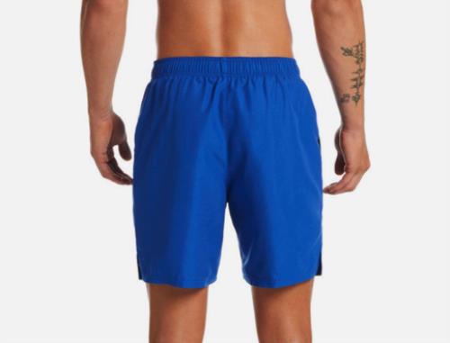 NIKE Mens Blue Volleyball Beach 7" SWIMMING SHORTS XL $48  NESSA559 494