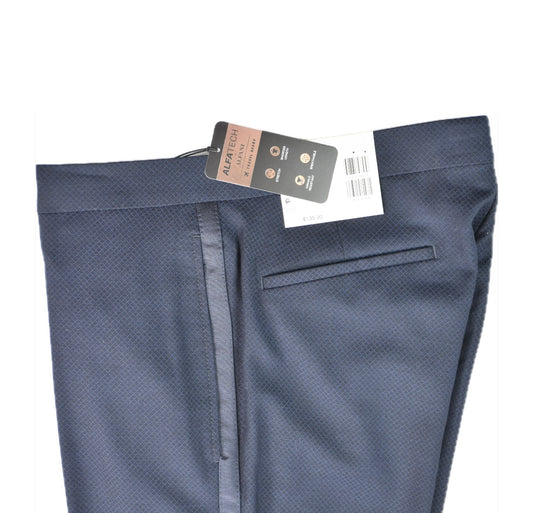 Alfani Mens Slim Navy Tuxedo Dress Pants 38 X 34 $135 MDZOPQBZ0030