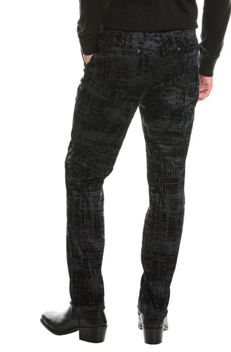 John Varvatos Me's Slim Flocked Texture Motor City Pants 30 NEW $598 P293Y4 BUDL