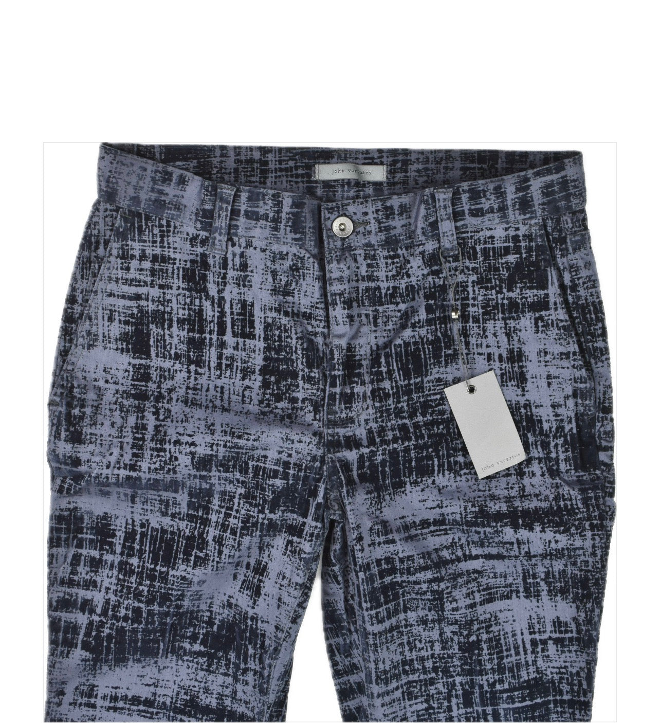 John Varvatos Me's Slim Flocked Texture Motor City Pants 30 NEW $598 P293Y4 BUDL