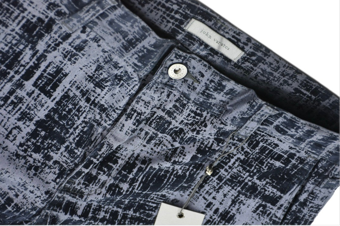John Varvatos Me's Slim Flocked Texture Motor City Pants 30 NEW $598 P293Y4 BUDL