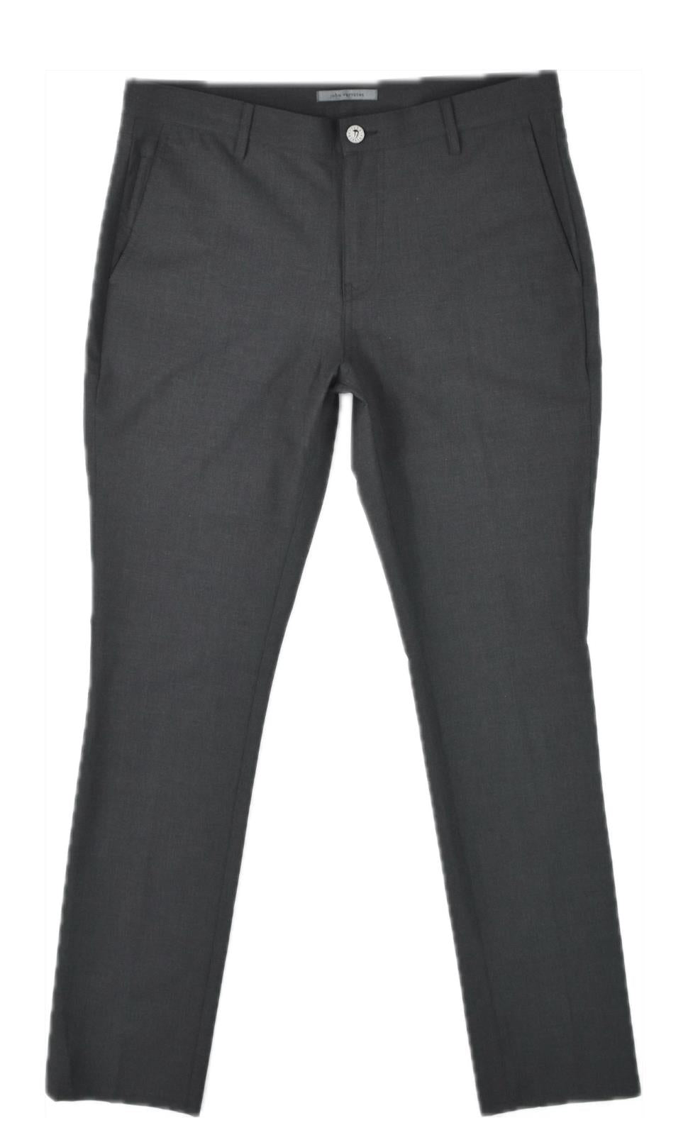 John Varvatos Mens Navy Slim Wool Blend 5-Pocket Pants 32 NEW $498  J293V4-BBTG